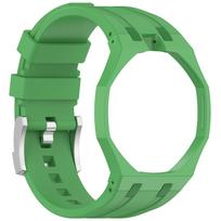 Dirželis Royal pop Swatch x AP Kišeninio laikrodžio Keitiklis į Apyrankę Pakeičiamas Apyrankės dirželis Priedai Dėklas+Silikoninis Dirželis For Royal POP green