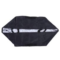 Gas Pizza Oven Cover Fit for Cozze 90347 Water Proof Dust Proof Protective 420D Oxford Cloth Silver Coated Outdoor white