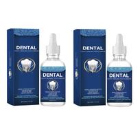 60 ml Nano hidroksiapatito dantų šarvo skystis Emalio atstatymui ir karieso prevencijai Lašai Balinimui ir jautrumo mažinimui Kasdienė burnos priežiūra 2PCS