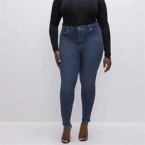 Streetwear Kasdieniai Mėlyni Siauri Džinsai Moterims Mada XS-4XL Didelio Dydžio Džinsiniai Džinsai Vientisi Elegantiški Aukštu Juosmeniu Seksualūs Pieštuko Formos Kelnės 29608 3XL tamsiai mėlyna spalva