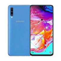 Atnaujintas Samsung Galaxy A70 A705F Dvi SIM kortelės Android 32MP 128GB 6GB RAM Mobilusis telefonas Su viena SIM/Dviem SIM kortelėmis No charger mėlyna