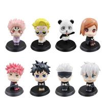 Jujutsu Kaisen Anime Figures Geto Suguru Gojo Satoru Doll Fushiguro Toji Okkotsu Yuta Inumaki Toge Collection Playthings ChristmasGift black