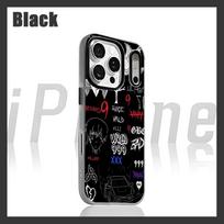 Juice cool 999 wrld fashion Phone Case for iPhone 17 air 16 e 15 14 13 12 11 Pro Max Plus Black 2-in-1 Jelly case iPhone 16e