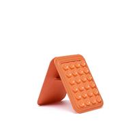 iPhone 17 MagSafe Leather Phone Holder & Magnetic Card Holder iPhone 12-17 oranžinė