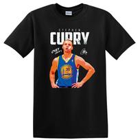 Basketball T Shirt Golden State Warriors Steph Curry Graphic Tee Cool Design XS blue