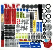 Technical Accessories Bulk Brick Pin Peg Beam Axle Connector Studded MOC Multiple Size Car Technology Parts Building Blocks