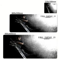 Large Gaming Mouse Pad Final Fantasy 7 Computer Mousepad PC Gamer Laptop Mouse Mat Office Mausepad XXL Keyboard Mat Desk Pads 30cmx60cm(11.8x23.6inch) black