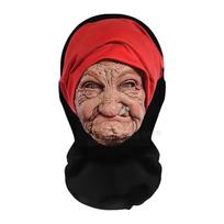 3D Spausdinta Įžymybės Realistiška Veido Kaukė Tampri Tinklelio Pilno Veido Kaukė Vyrams Role Play Galvos Apdangalas Hip Hop Balaklava Cosplay Kaukė red