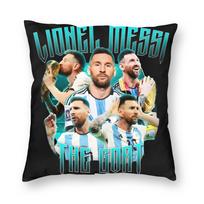 Football Messis Pillowcase Doublesided Printing Fabric Cushion Cover Decorations  Pillow Case Cover Home Square Xcm 30cmx30cm(12x12Inch) blue
