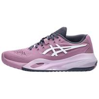ASICS GEL RESOLUTION 10 Abrasion Resistant Low top Tennis Shoes Women's Purple 1042A278-500 2E gray