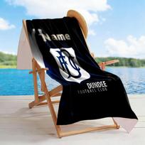 Dundee Fc Crest Customize Text Beach Towel Super Soft & Absorbent Suitable for Sports Travel Swimming Yoga Bathroom Beach And Pool 80cmx160cm(31x63inch)