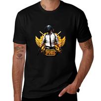 Pubg Tshirt Large Size Soft Cotton Tshirt 4XL black