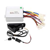 24V 350w Electric Tricycle Foot Pedal Throttle Controller Kit Lithium Ion Bike Pedal Throttle Conversion Set