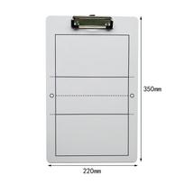 Tactic Board for Volleyball Coaches Portable Scoreboard PVC Waterproof Folding with
