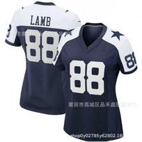 Dallas Cowboys Womens Youth Football Jersey CeeDee Lamb 88 Cotton Fan Apparel Fall Winter M Women