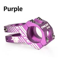 31.8x45mm MTB Stem Short Stem Bike Stem Adult Riders Bicycle Stem  Road Bike violetinė