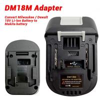 Adapter Converter for Dewalt/Milwaukee/Bosch/Einhell 18V Li-ion battery,for Parkside X11V Battery,Use for Makita 18V Li-ion Tool