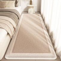 Sustorintas kritimą stabdantis kilimėlis grindims, skirtas miegamajam, balkonui ar svetainei 40x120 cm (Imitation Cashmere)