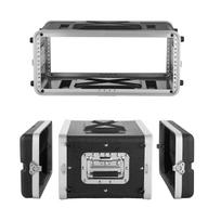 VEVOR 4U Rack Case, 310 mm Depth, Server Rack Cabinet Shallow with ABS Construction, Heavy Duty Recessed Twist Latches