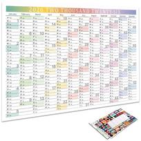 Annual Planner Yearly Daily Calendar 2026 365 Days Planner Sheet Large Wall Calendar  Home Office 10 white
