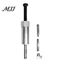 Mechanical Grease Fitting Repair Tool Nozzle Unclogging Tool, Heavy Duty Manganese Steel Cleaner, High Pressure Unclogger Anti-Rust Galvanized Coating gray
