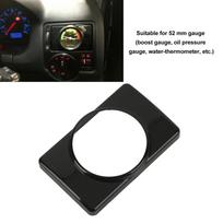Air Vent Gauge Pod Adaptor Gloss Black Air Conditioner Vent Gauge Mount Replacement for Mk4 RHD LHD black