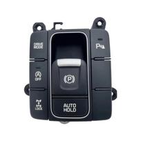 /93600C5310 /93600-C5310 /Handbrake Parking Button Switch For Kia Sorento 2014 2015 2016 2017 2018   Black Plastic Inter gray