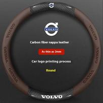 Skirta Volvo XC40 XC60 XC70 XC90 S40 S60 S80 S90 V40 V60 V70 V90 C70 Anglies pluošto Odos Automobilio Vairo Dangtelis Automobilio Aksesuarai black