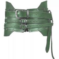 Viduramžių Renesanso Korsetas Platus Diržas Šarvai Vikingų Riteris Kariūnas Juosmens Diržas Steampunk Piratas Larp Cosplay Kostiumas Moterims Vyrams One Size žalia