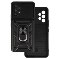 Slide Camera Armor dėklas skirtas Samsung Galaxy A53 5G juodos spalvos