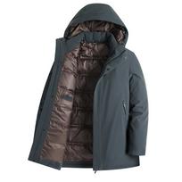 Winter Short Hooded Down Jacket for Men, Stand Collar, Simple and Elegant Jacket, Casual Business Fashion, Warm Jacket 4XL