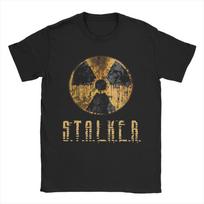 Vasarinis Stalker žaidimas Stalker 2 vaizdo žaidimas T marškinėlis Unisex medvilniniai marškinėliai trumpomis rankovėmis L brown