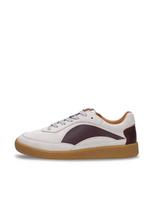 nae Vegan Shoes Sportbačiai be auliuko 'Sidney' glaisto spalva / vyno raudona spalva