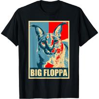 Big Floppa Caracal Cat Meme T-Shirt XXXXXL juoda