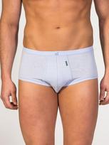 zd ZERO DEFECTS Vyriškos kelnaitės 'Senior Egyptian cotton' šviesiai mėlyna
