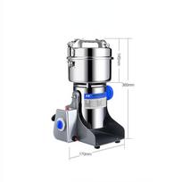 1400W Martensitic Blade Mixer Portable Multifunctional Crusher Household Stainless Steel Grinder Equipped with Buckle Compartment Cover gray