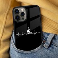 Skiing Snow Snowboard Ski Magnetic Soft Phone Case for iPhone 16 Promax 15 Pro 13 14 Plus 11 12 Mini MagSafe Coque iPhone 13mini