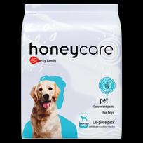 HONEYCARE Sauskelnės šunims patinams white
