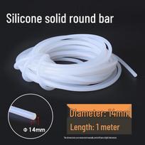 High-Temperature Resistant Silicone Sealing Cord (2-15mm) white