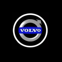 2Pcs For Volvo XC40 XC90 XC60 S90 S60 S80 S80L V40 V90 V60 LED R Design Logo Emblem Car Door Welcome Lights Laser Projector Lamp AJ7 2PCS white