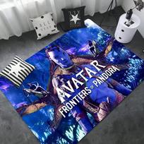 Avatar Game Frontiers Of Pandora Room Mats Washable Non-Slip Living Room Sofa Chairs Area Mat Kitchen Doormat Area Rug 40x60cm blue