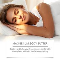 Lavender Magnesium Body Butter - A Moisturizing Cream Suitable For Dry Skin, Emitting A Relaxing Fragrance, Mild And Non-Greasy. one size brown