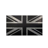 UK Union Jack Reflective Fabric Velcro Armband Patch for Backpacks