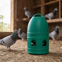 Bird Cage Water Dispenser Automatic Poultry Drinker with Sturdy Base and Handle for Fowl Coop Use balta