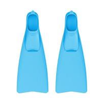 Long Fin Snorkeling Fins Adults Diving Training Swimming Pool Ocean Use TPE Material ML US 10-11