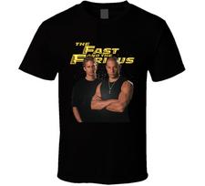 The Fast And The Furious Car Racing Movie Fan T Shirt L brown