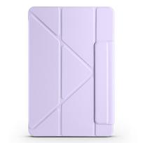 For Samsung Tab S11 Case 11 inch Smart Fold Acrylic Hard Magnetic Cover For Funda Galaxy Tab S11 Case Cover SM-X730 X736B Tab S11 (11 inch) violetinė