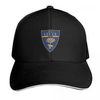 Lecce Baseball Cap Contrast Two Tone Brim Snapback Flat Bill Strapback Dad Hat black