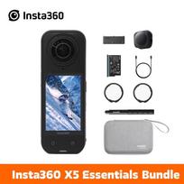 Insta360 X5 Action Camera New Version 8K 30Fps Switchable Lenses Triple Ai Chips Low-Light Performance 185 Min Battery Life Insta 360 X5