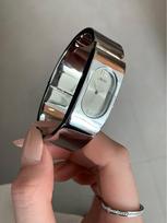 Fashionable Avant-garde Style Minimalist Women's Watches High-end Silver Gray Stainless Steel Bracelet Quartz Women's Watch Gift black
